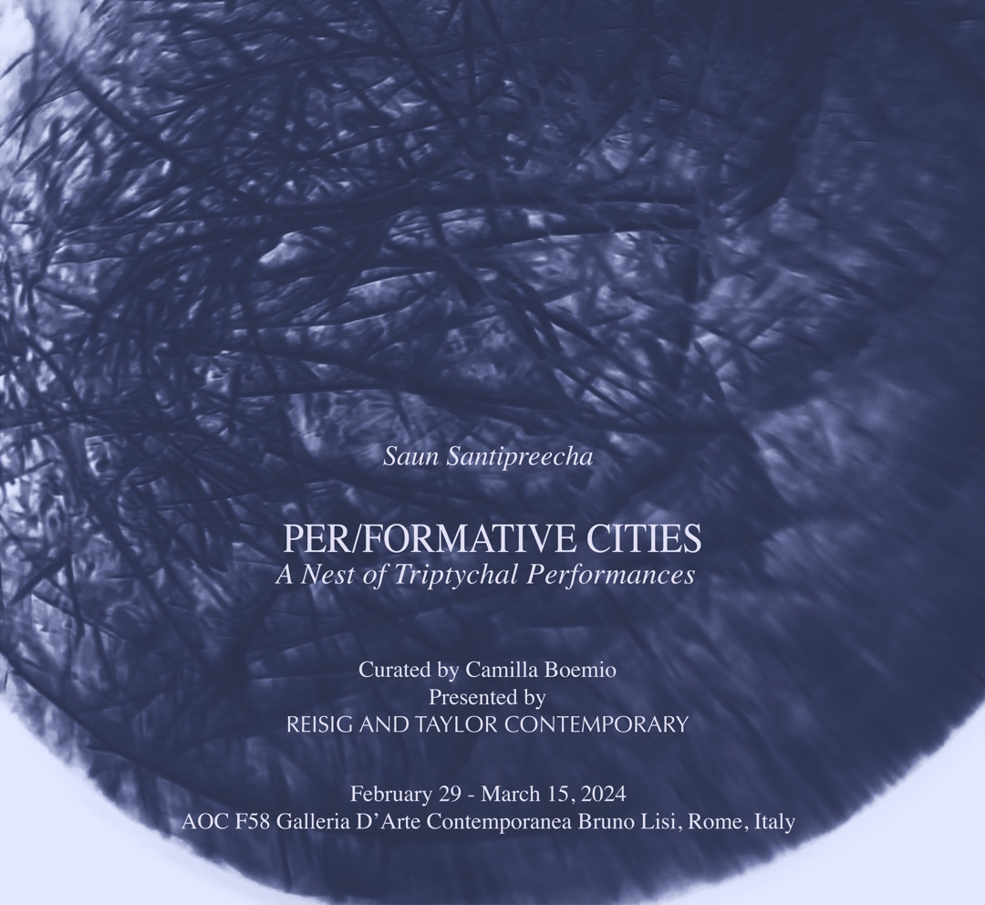 Saun Santipreecha PER/FORMATIVE CITIES Presented by Reisig and Taylor Contemporary